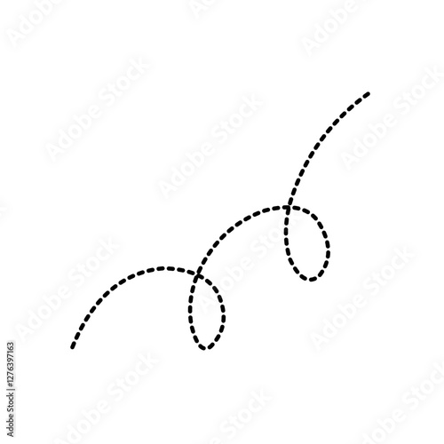 Simple bee trail line