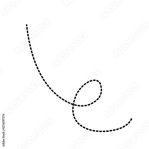 Simple bee trail line