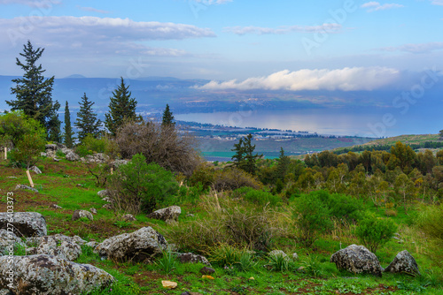 Sea of Galilee from the Golan Heights