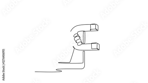 Wallpaper Mural Mobile Marketing concept. Single line draw design. Full length animation illustration. High quality 4k footage.	 Torontodigital.ca