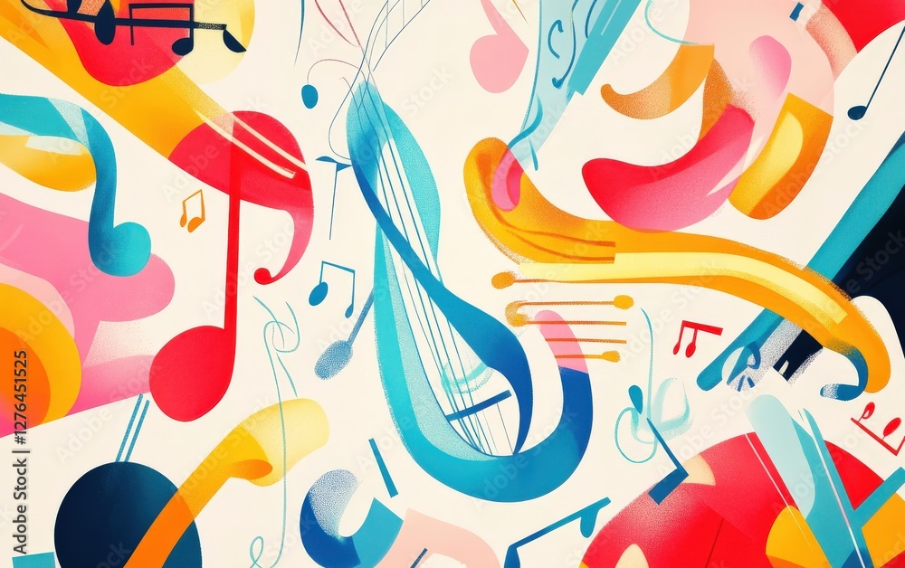 Fototapeta premium A computer generated colorful wave image on a dark background