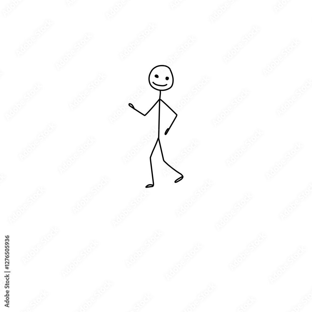 Stick Man Figure