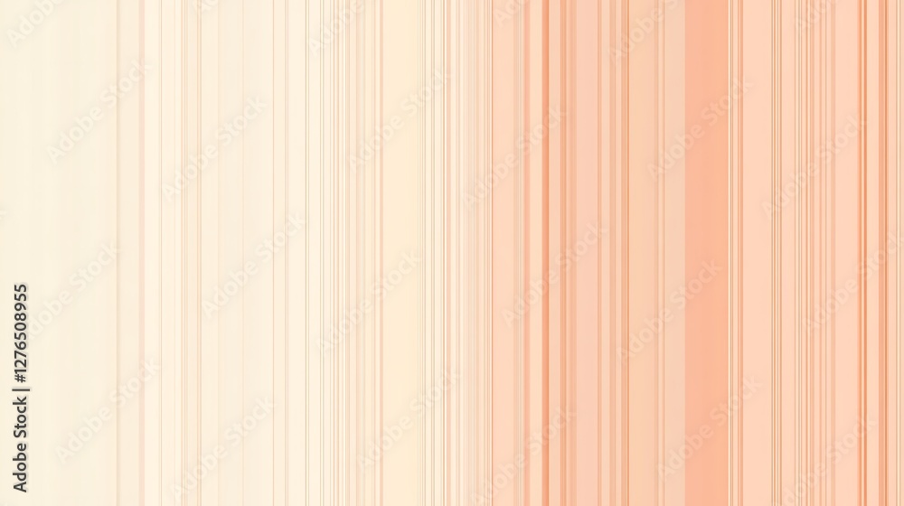 Obraz premium Abstract Peach and Cream Vertical Stripes Background