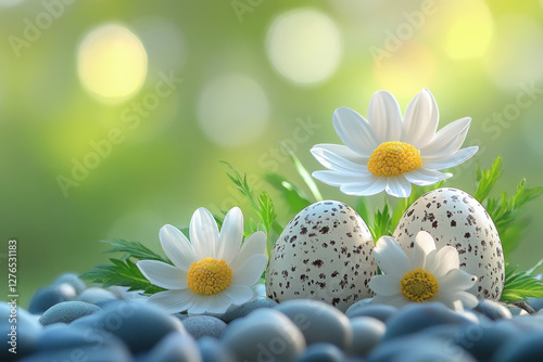 A religious Easter backgrou...