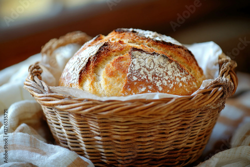 Round Loaf Of Bread