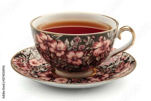Teacup And Saucer Isolated