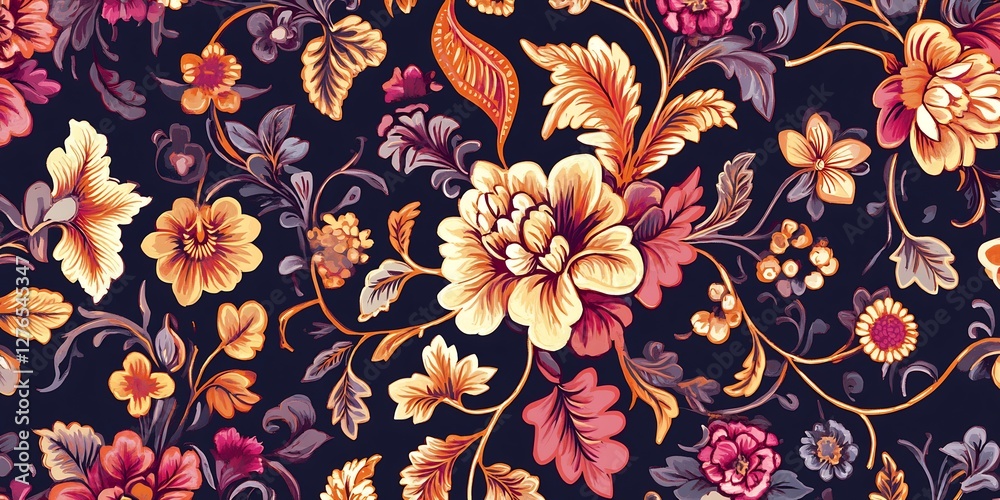 paisley floral design seamless pattern paisley floral design seamless pattern
