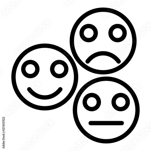 reaction vector icon