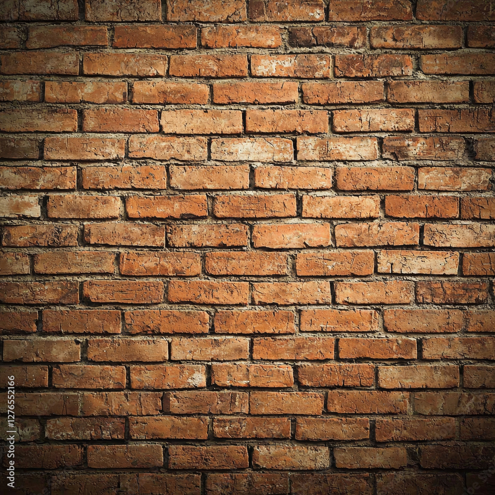 Obraz premium Rustic brown brick wall texture
