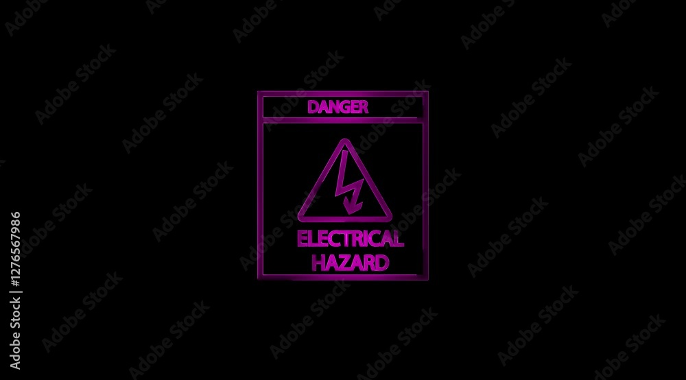 Neon glowing Contact info mirrored stroke icon animation on black background. Neon glowing Contact info mirrored stroke icon animation on black background.