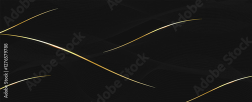 Black background with elegant effect. Vector EPS 10