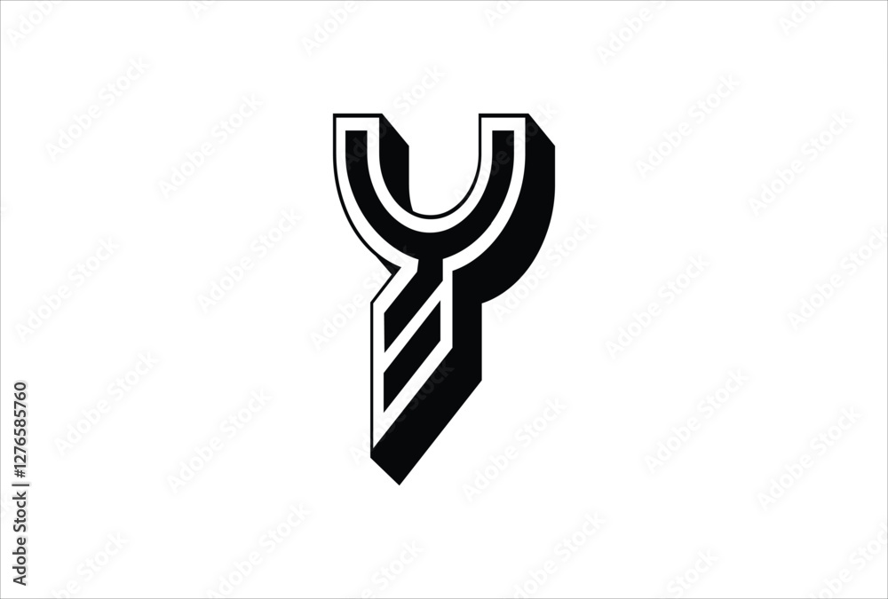 Elegant Letter Y logo Vector Template Initial Letter Y Logo Design. Creative And Modern Y logo