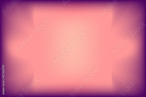 Purple background with curved line, pink vector layer with space for text and message formatting