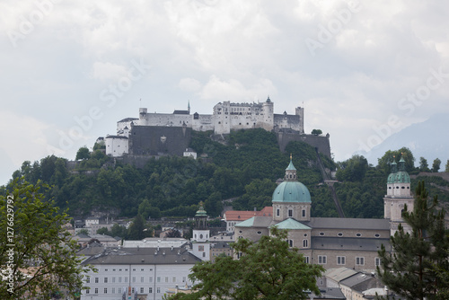 Salzburgs Festung Hohensalzburg, Österreich photo