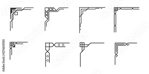 Islamic corner frame  set