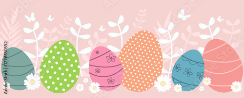 Uova di Pasqua decorate