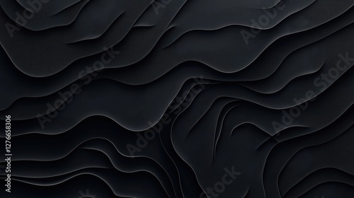 Minimalist Monochrome Pattern With Subtle Textures and Elegant Depth Creating a Serene Visual Experience