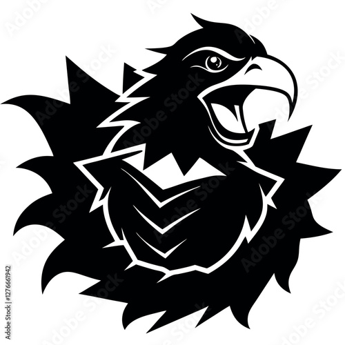 eagle head vector