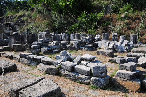 Labranda Ancient City in Mugla, Turkey. photo