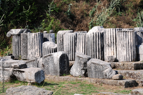 Labranda Ancient City in Mugla, Turkey. photo