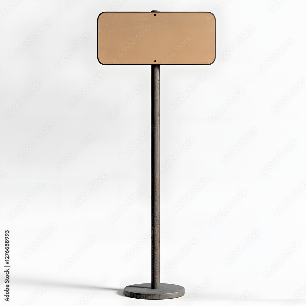 Clean and Tidy Floor Standing Scrap Metal Sign with Rounded Cardboard Display Clean and Tidy Floor Standing Scrap Metal Sign with Rounded Cardboard Display