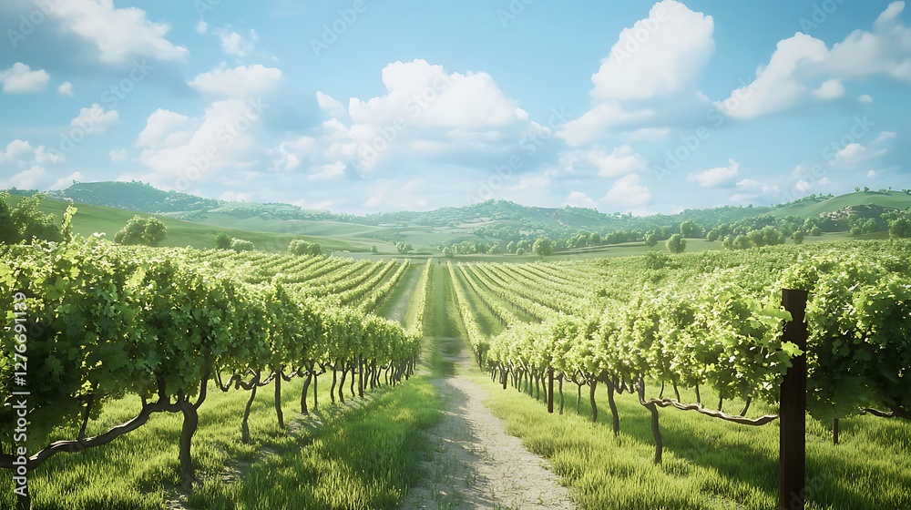 Fototapeta premium bright light glimmers through the rainforest's thick, lush jungle canopy image