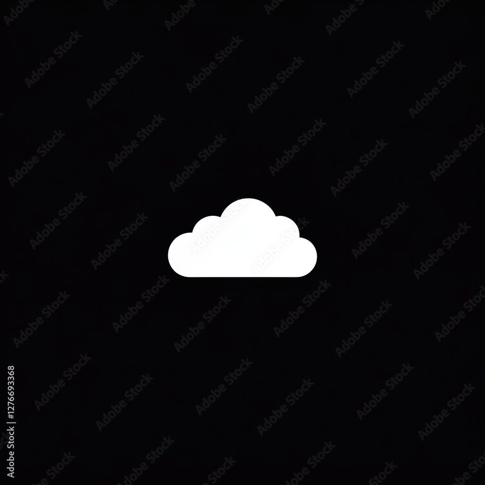 High tech icon. Cloud High tech icon. Cloud