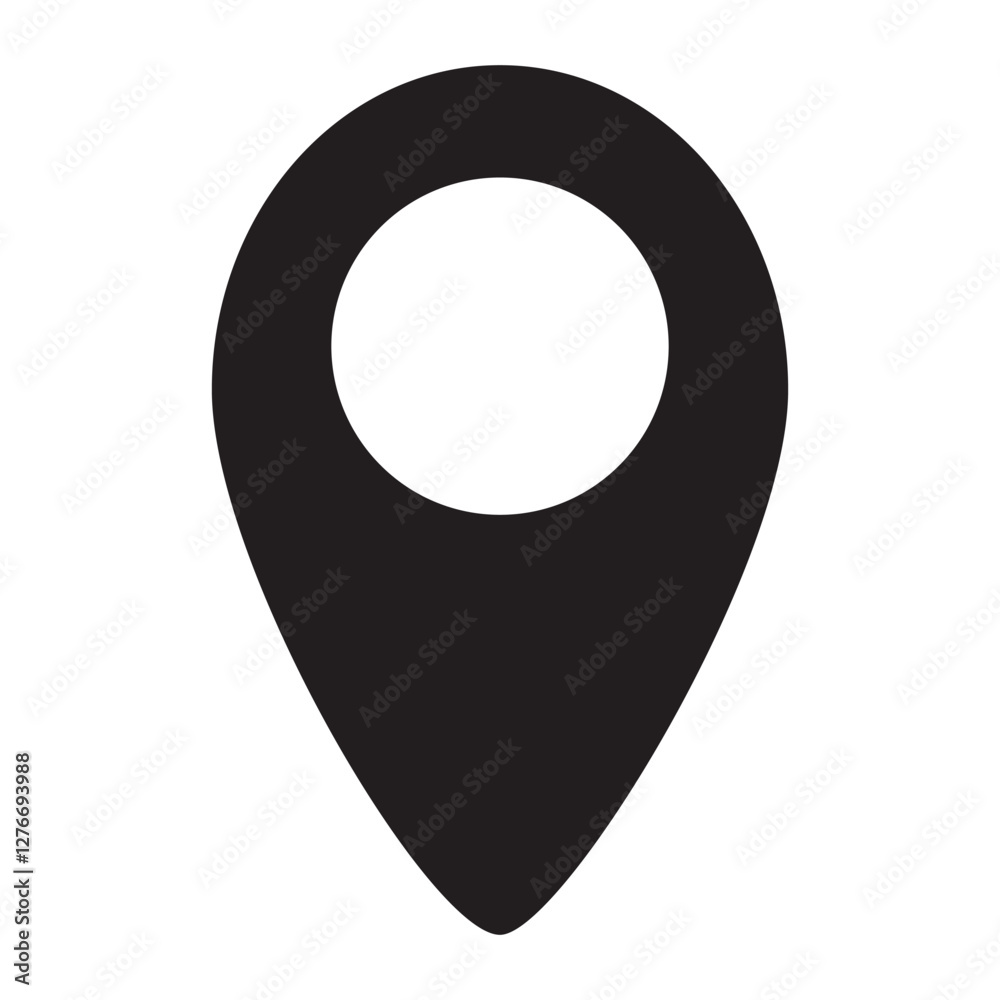 Location Icon Vector flat design style illustration Location Icon Vector flat design style illustration