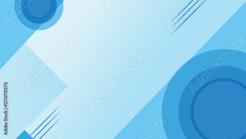 Abstract blue circle shade creative background abstract background design with geometric shape element design