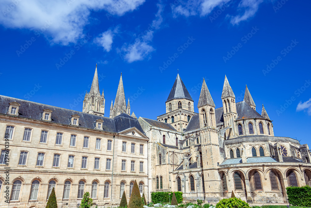 Men's abbey, Caen, normandy, France, exteriors Men's abbey, Caen, normandy, France, exteriors