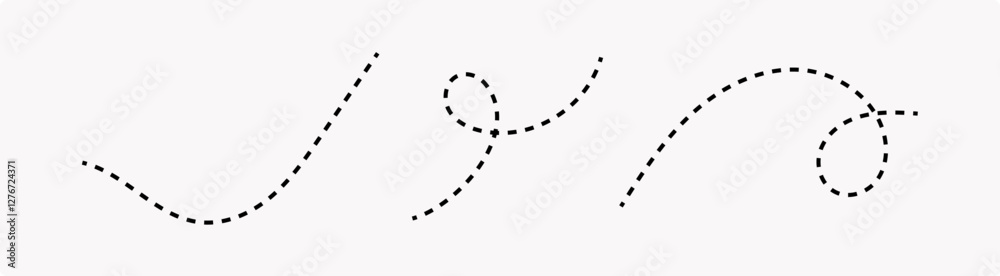 line path vector design., travel concept. Path travel dotted line vector illustration. EPS 10