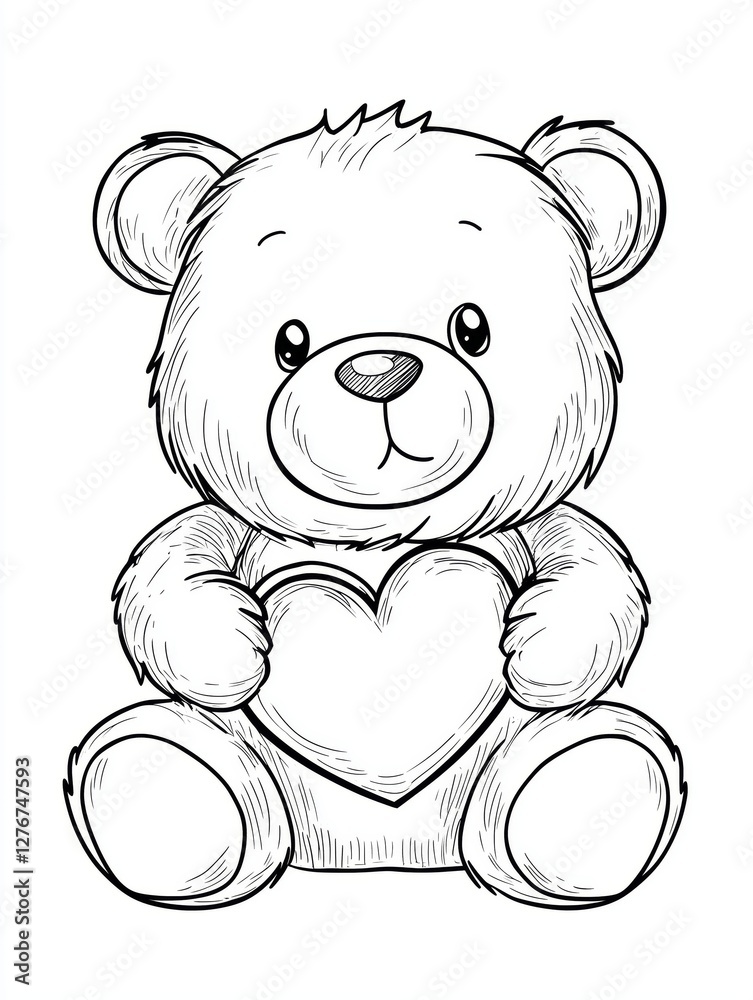 Obraz premium coloring page kids