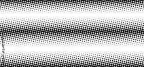 Halftone faded gradient texture. Grunge halftone grit background. White and black sand noise wallpaper. Retro pixilated vector backdrop. vector eps 