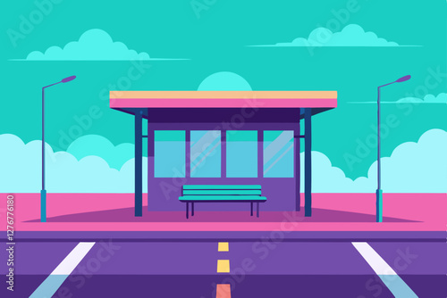 vector illustration of a restaurant