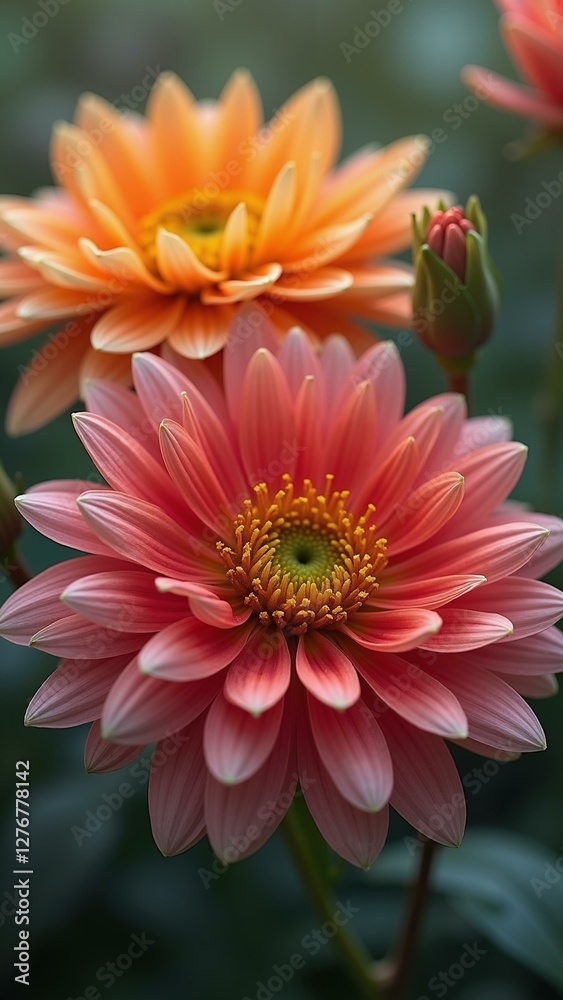 A surreal arrangement of flower-shaped musical instruments, blending visual artistry with melodic harmony., ultra detailed, 8k resolution, HDR, professional A surreal arrangement of flower-shaped musical instruments, blending visual artistry with melodic harmony., ultra detailed, 8k resolution, HDR, professional