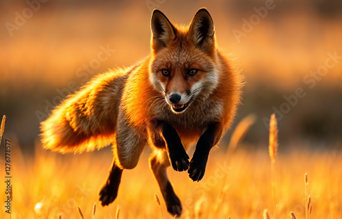 red fox vulpes