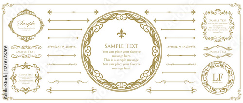 アンティークフレームデザイン