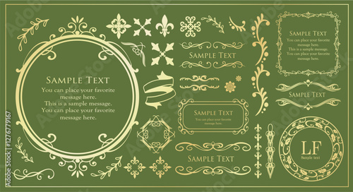 アンティークフレームデザイン