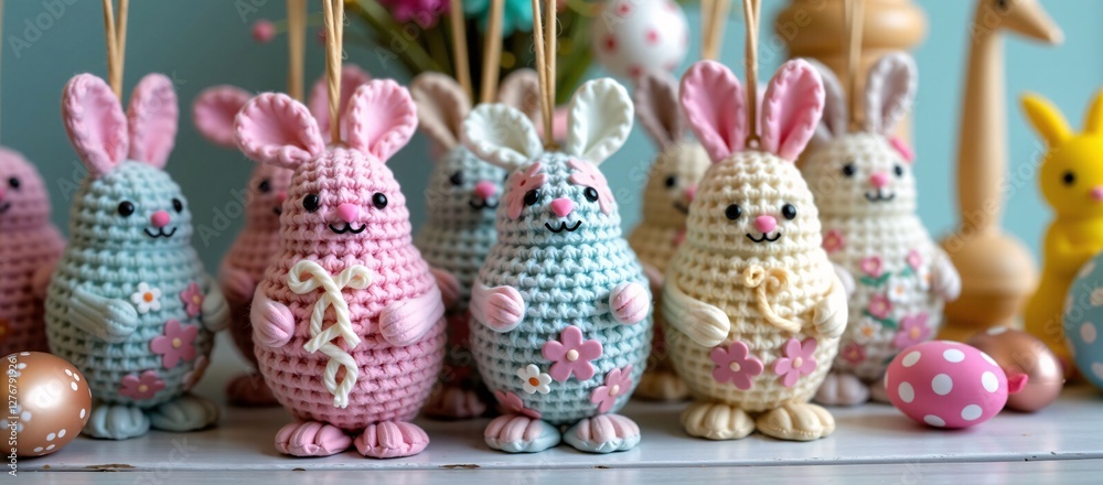 Easter Bunnies, a Cute Crochet Spring Collection Easter Bunnies, a Cute Crochet Spring Collection
