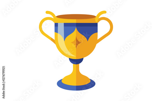 Minimalist Elijah’s Cup Vector – Jewish Ritual Art