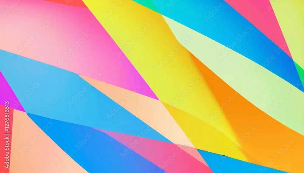 Obraz premium Abstract colorful shapes forming background.