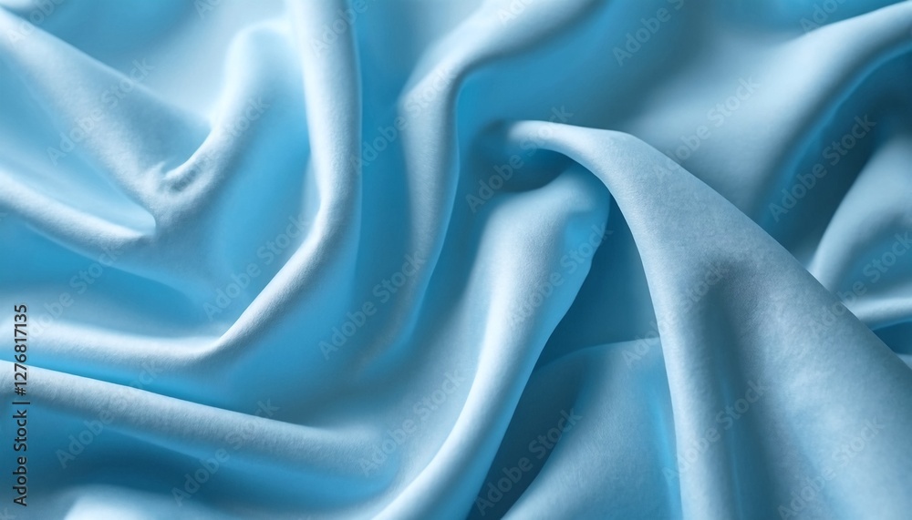 Fototapeta premium blue fabric with a satin sheen.
