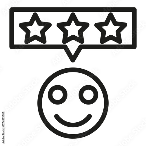 customer feedback vector icon