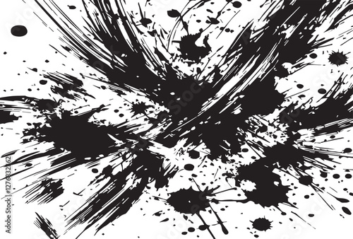 Abstract Grunge Background Graphic Texture.
