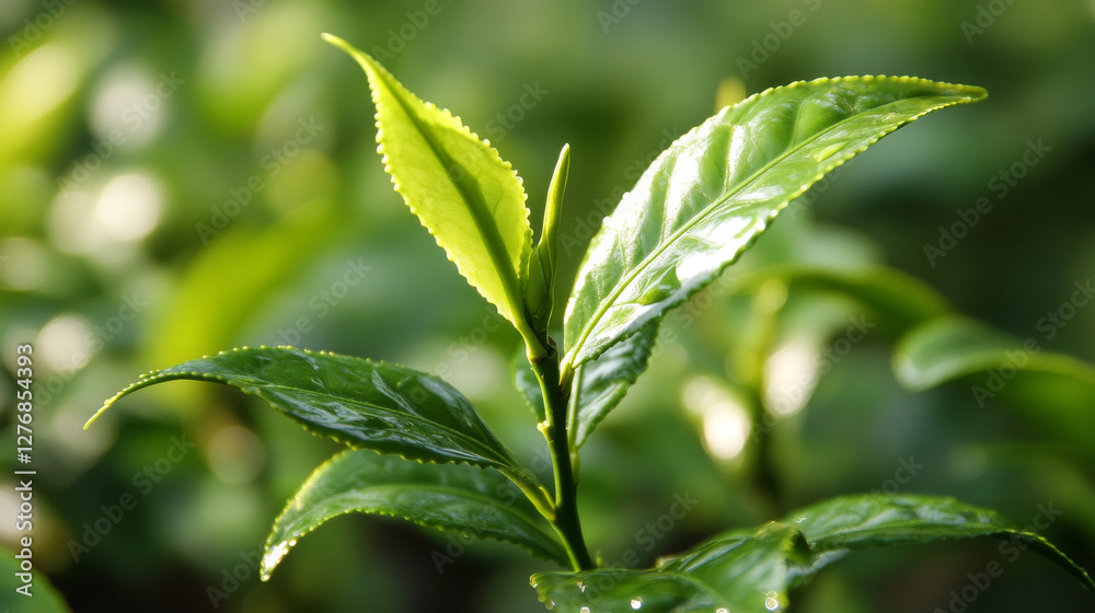 Tea, a naturally caffeinated beverage, is made by steeping the dried leaves, buds, or stalks of the Camellia sinensis plant in hot water Tea, a naturally caffeinated beverage, is made by steeping the dried leaves, buds, or stalks of the Camellia sinensis plant in hot water