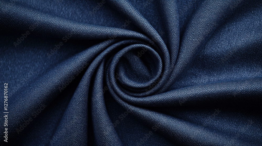 Fototapeta premium Blue denim jeans texture as background