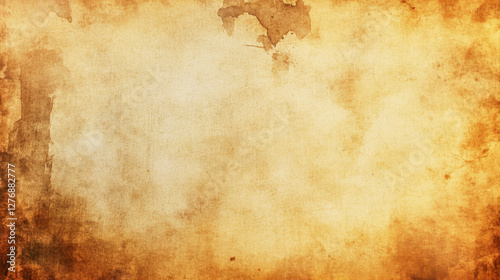 Rustic antique paper texture with warm earthy tones and subtle watercolor blending