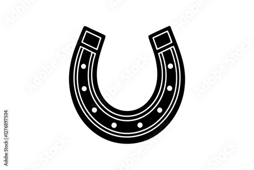 Creative Horseshoe Vector Art for Western and Rustic Themes