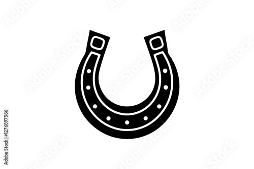 Creative Horseshoe Vector Art for Western and Rustic Themes