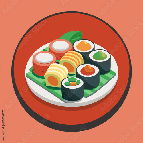 sushi, food, fish, japanese, salmon, rice, seafood, roll, raw, meal, japan, plate, healthy, isolated, sashimi, tuna, seaweed, maki, fresh, cuisine, dinner, shrimp, white, gourmet, rolls